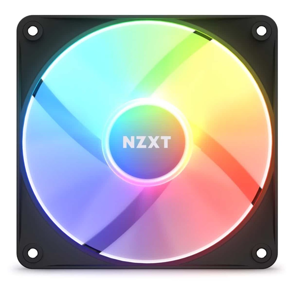 Ventilador                                                                                                                                                                                                                                                                                                                                           Nzxt P/gab 120mm F120 Rgb Triple Bk 80 Ea Rf-r12tf-b1