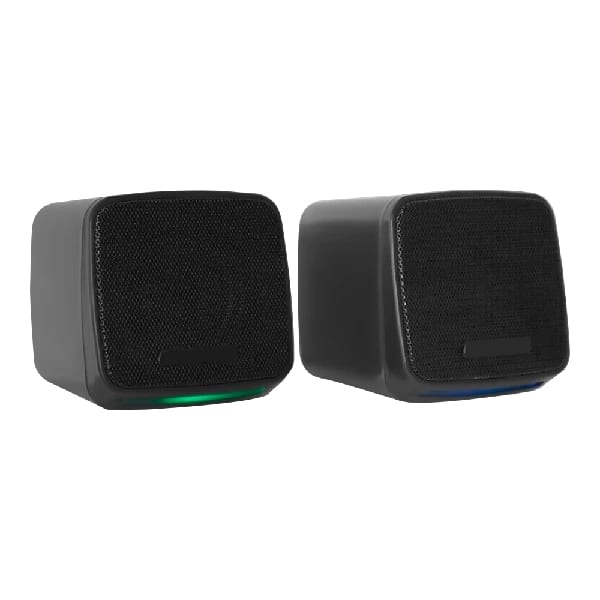 Bocinas 2.0 Acteck Cube As430/usb A 6w/conex 3.5 Negro (ac-935265)