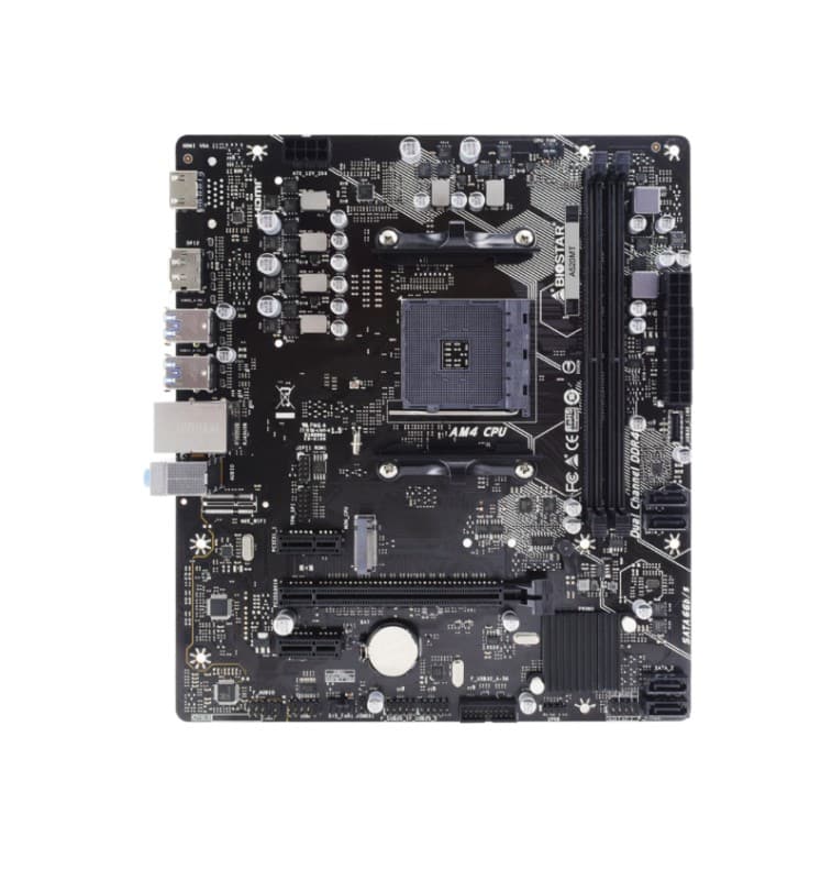 Tarjeta                                                                                                                                                                              Madre Biostar A520mt Soc Am4 Ddr4 Hdmi Usb 3.2 Gen2 Type C
