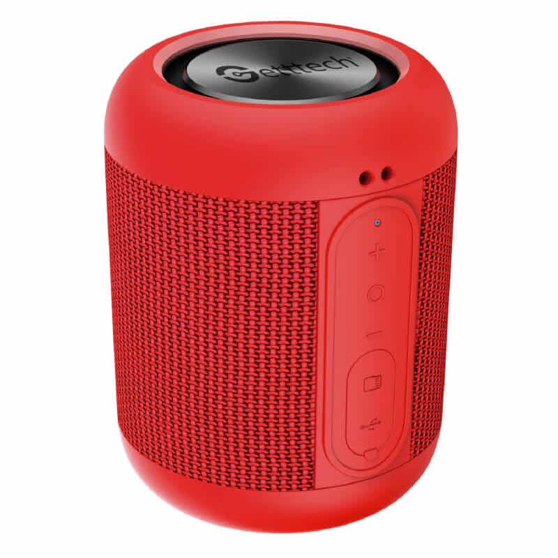 Bocina Getttech Gal-31502r Loud Bt 4.2 Mic, 3.5mm, Micsd, Rojo