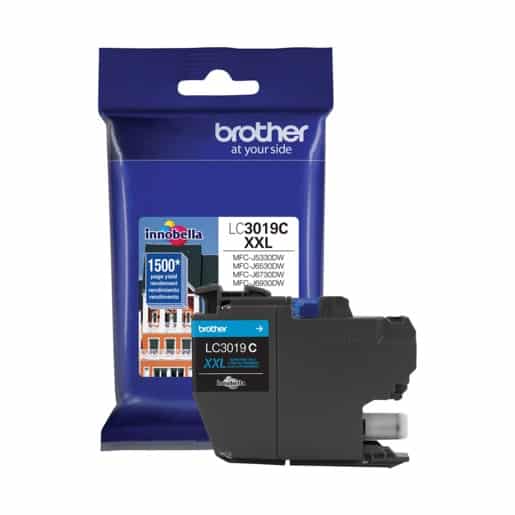 Cartucho Brother Lc3019c Cyan 1500 Paginas Aporx. Alto Rend. P/mfcj53