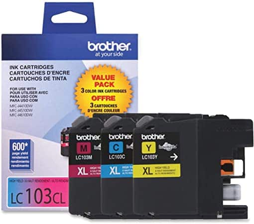 Cartucho                                                Brother Lc103c Cyan 600 Paginas P/mfcj870dw / Mfcj285dw