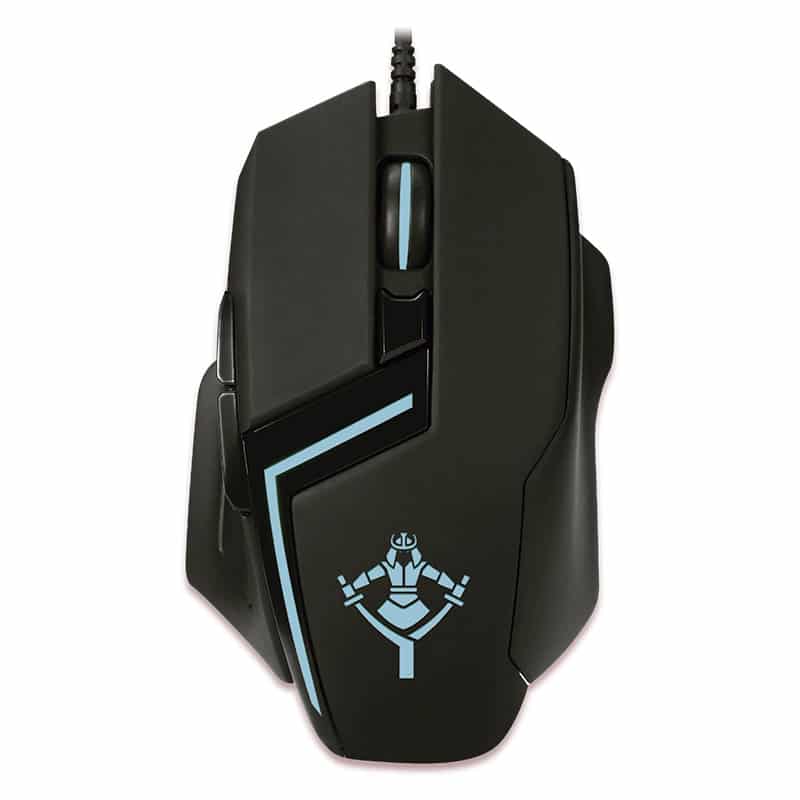 MOUSE YEYIAN GAMER MO1001 SABRE 1001 OPTICO LED 6 BTNS 1.5MTS/3200 DPI