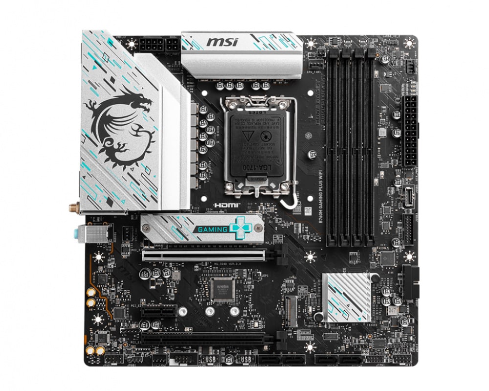 Tarjeta Madre Msi Ddr5 Intel Soc1700 M.2 (b760m Gaming Plus Wifi)
