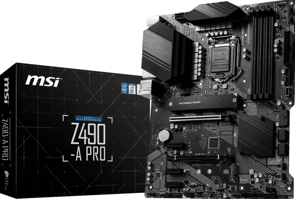 (ob)  Tarjeta Madre Msi Z490-a Pro Intel Lga 1200 Ddr4 Atx