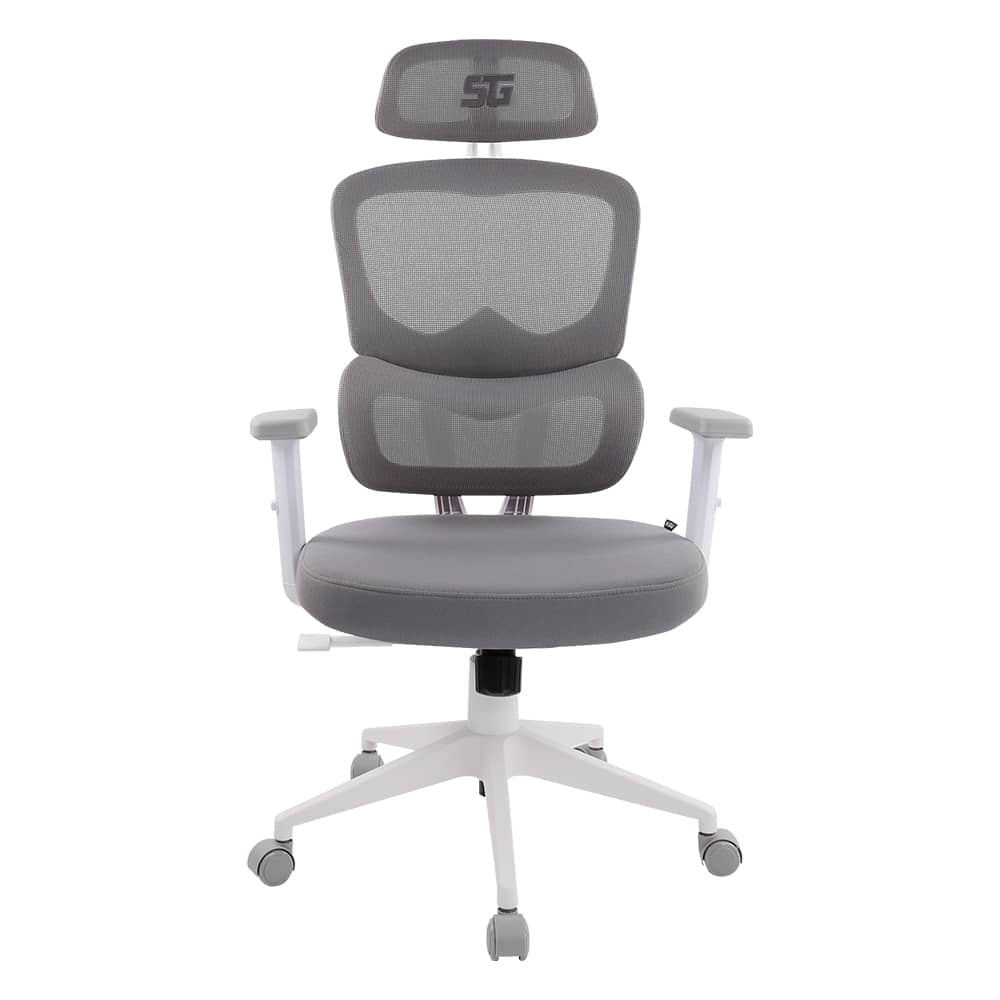 Silla Start The Game Reclinable/descansabrazos 1d/blanca Mesh (cgm-400-wh)