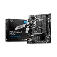 MB MSI B760 INTEL S-1700 14A/13A/12A GEN/2X DDR4 4800/HDMI/M.2/4X USB3.2/WIFI/MATX/GAMA MEDIA