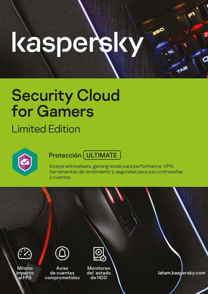 Kaspersky                                                                                                                                                                                                                                                                                                                                                                   Security Cloud For Gamers 3dv 1yr (tmks-194)
