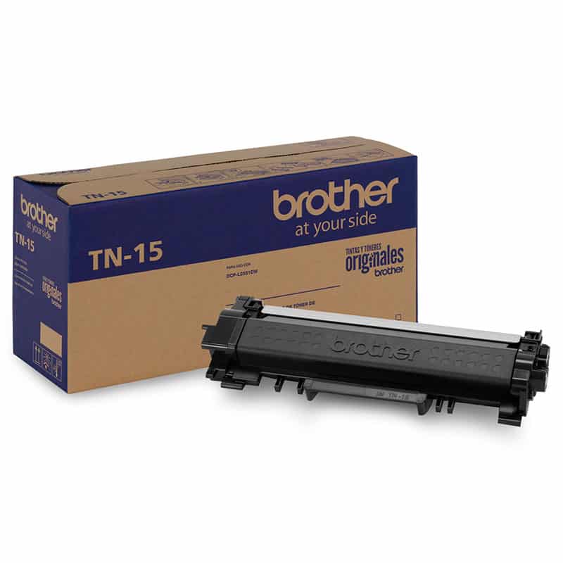Toner Brother Tn15 Negro 4,500 Paginas / Dcp L2551dw