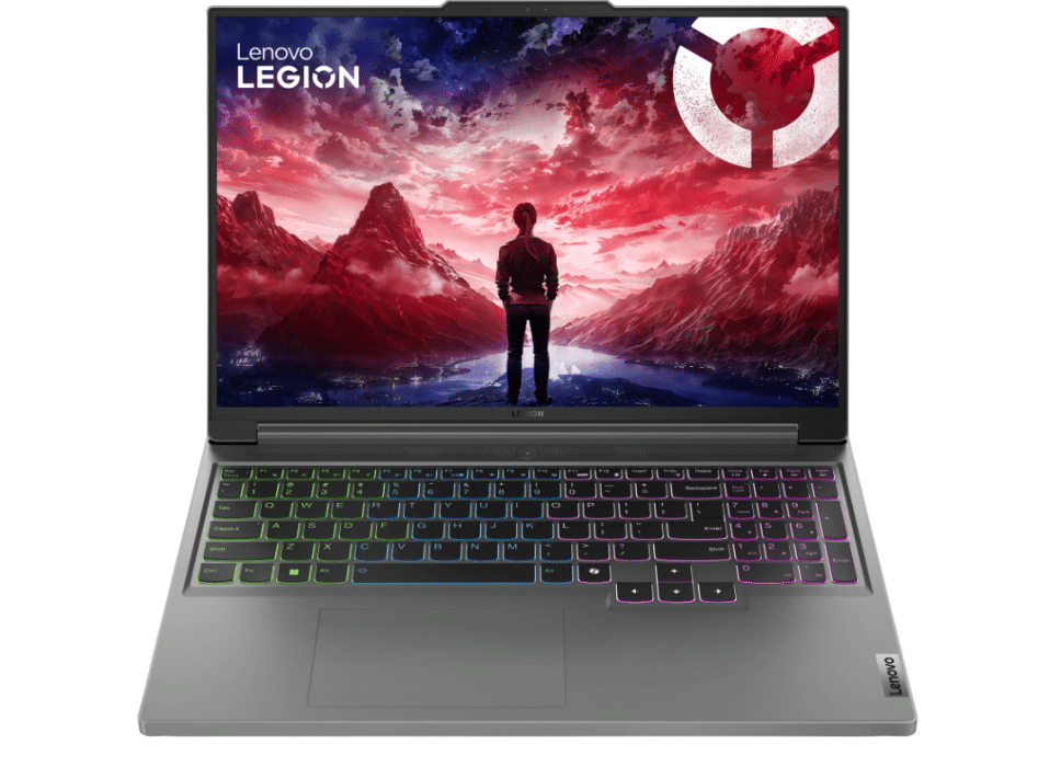 LAPTOP LENOVO IDEA GAMING LEGION SLIM 5 16ARP9 / RYZEN 7 7435HS 3.1GHZ / 16GB DDR5 / 512GB SSD / RTX 4060 8GB / 16 WQXGA 2560X1600 / LUNA GREY / WIN 11 HOME / 1YR CS