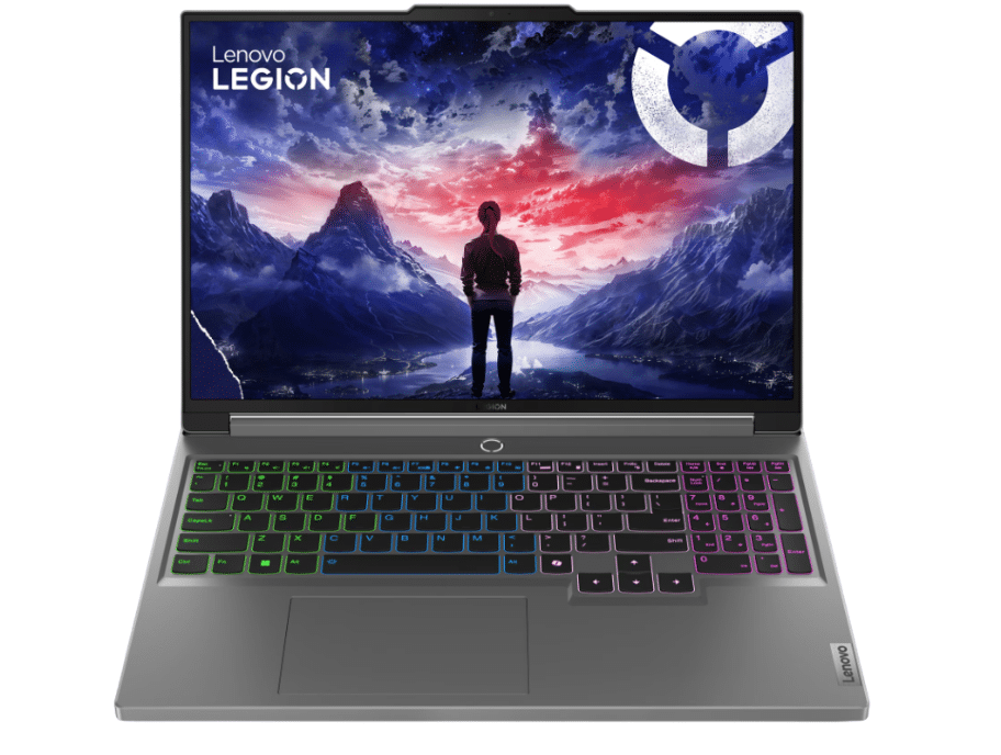 LAPTOP LENOVO IDEA GAMING LEGION 5 16IRX9 / CORE I7 14650HX 2.2GHZ / 16GB DDDR5 (2X8GB) / 1TB SSD / RTX 4060 8GB / 16 WQXGA (2560X1600) / LUNA GREY / WIN 11 HOME / 1YR CS