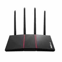 ROUTER ASUS AX1800/574-1201MBPS/2.4 Y 5GHZ/4X LAN GBE/MU-MIMO/4X ANTENAS EXT/CONTROL PARENTAL/VPN/AIMESH/OFDMA