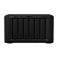 NAS SYNOLOGY DS1621+ /6 BAHIAS AMPLIABLES HASTA 16/NUCLEO CUADRUPLE 2.2GHZ/4GB DDR4 AMPLIABLES A 32GB/LAN GIGABIT X4/USB 3.0 X3/HOT SWAP/ SOPORTA M.2 2280/ NO INCLUYE DISCOS/ SOPORTA 108TB
