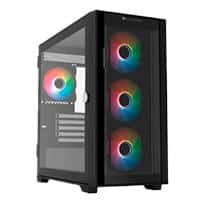 GABINETE GAMER BALAM RUSH TWIN MATE 6000 / MINI TORRE / MICRO ATX, MINI ITX / PANEL INTERCAMBIABLE MALLA - CRISTAL TEMPLADO / VENTILADOR ARGB / SOPORTE ENFRIAMIENTO LIQUIDO / NEGRO / BR-938815