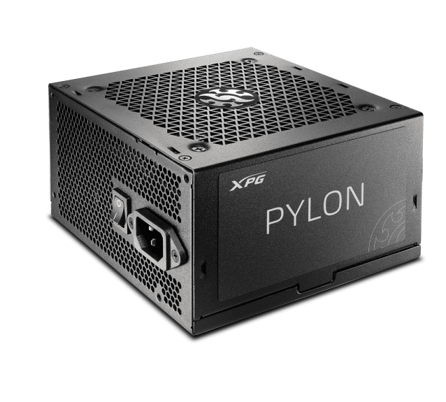 FUENTE DE PODER XPG PYLON 550W / 80 PLUS BRONZE CONECTOR 24 PINES ATX (PYLON550B-BKCUS)