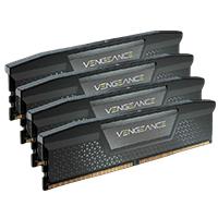 MEMORIA RAM CORSAIR  DDR5 VENGEANCE  96GB (4 X 24GB) 6000MT/S CL30 BLACK (CMK96GX5M4B6000C30)