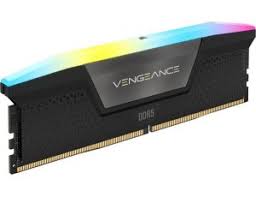 MEMORIA RAM CORSAIR  DDR5 VENGEANCE RGB 96GB (4 X 24GB) 6000MT/S CL30  BLACK (CMH96GX5M4B6000C30)