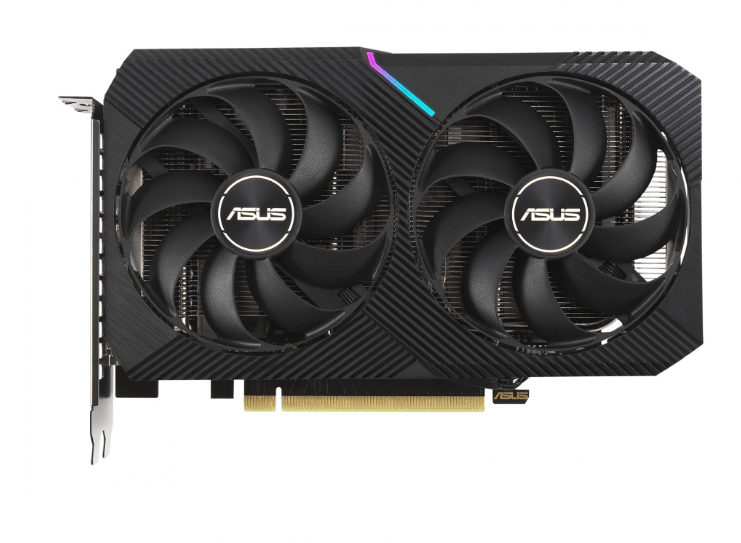 TARJETA DE VIDEO ASUS NVIDIA RTX3060/PCIE X16 4.0/12GB GDDR6/HDMI/3XDP/ESTANDAR/GAMA MEDIA