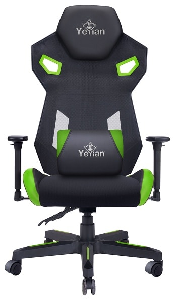 Silla                                                                                                                                                                                                                                                                                                                                                                                                                                                                                                                                                                                                                                                                                                                                                                                                                                                                                                                                                                                                                                                                                                                                                                                                                                                                                                                                                                                        Gamer Yeyian Yfc-ecfl-01-gr, Drakkar,malla Textil,hast150k Verde
