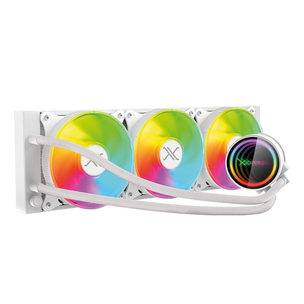 Enfriamiento Liquido Xzeal Xz-411 360mm Intel/amd Blanco (xzco411w)