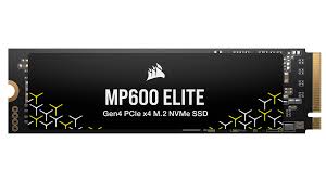 UNIDAD DE ESTADO SOLIDO INTERNO CORSAIR MP600 ELITE 1TB M.2 2280  NVME PCIE GEN 4 LECTURA 7000MB/S ESCRIT 6200MB/S SIN DISIPADOR  (CSSD-F1000GBMP600ENH)