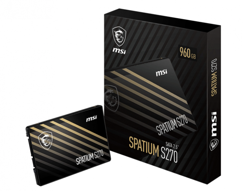 UNIDAD DE ESTADO SOLIDO INTERNO 240GB MSI S270 2.5 SATA LECT.500/ESCRIT.400 MBS 7MM PC/LAPTOP/MINIPC