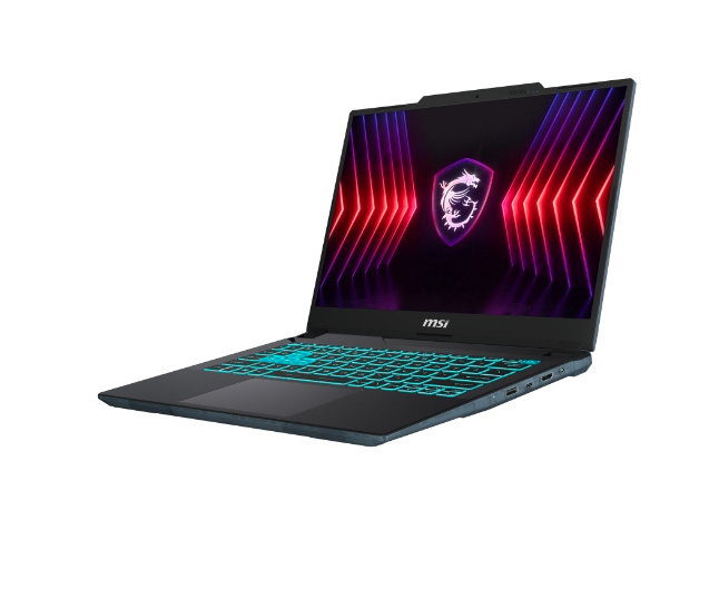 PORTATIL GAMER MSI CYBORG 15 A13VE/ 15.6 FHD 144HZ / INTEL CORE I7-13620H HASTA 4.9 GHZ / DDR5 16GB (2*8GB) / 512GB NVME SSD / NVIDIA RTX 4050, GDDR6 6GB / WIN 11 HOME / TECLADO EN INGLES