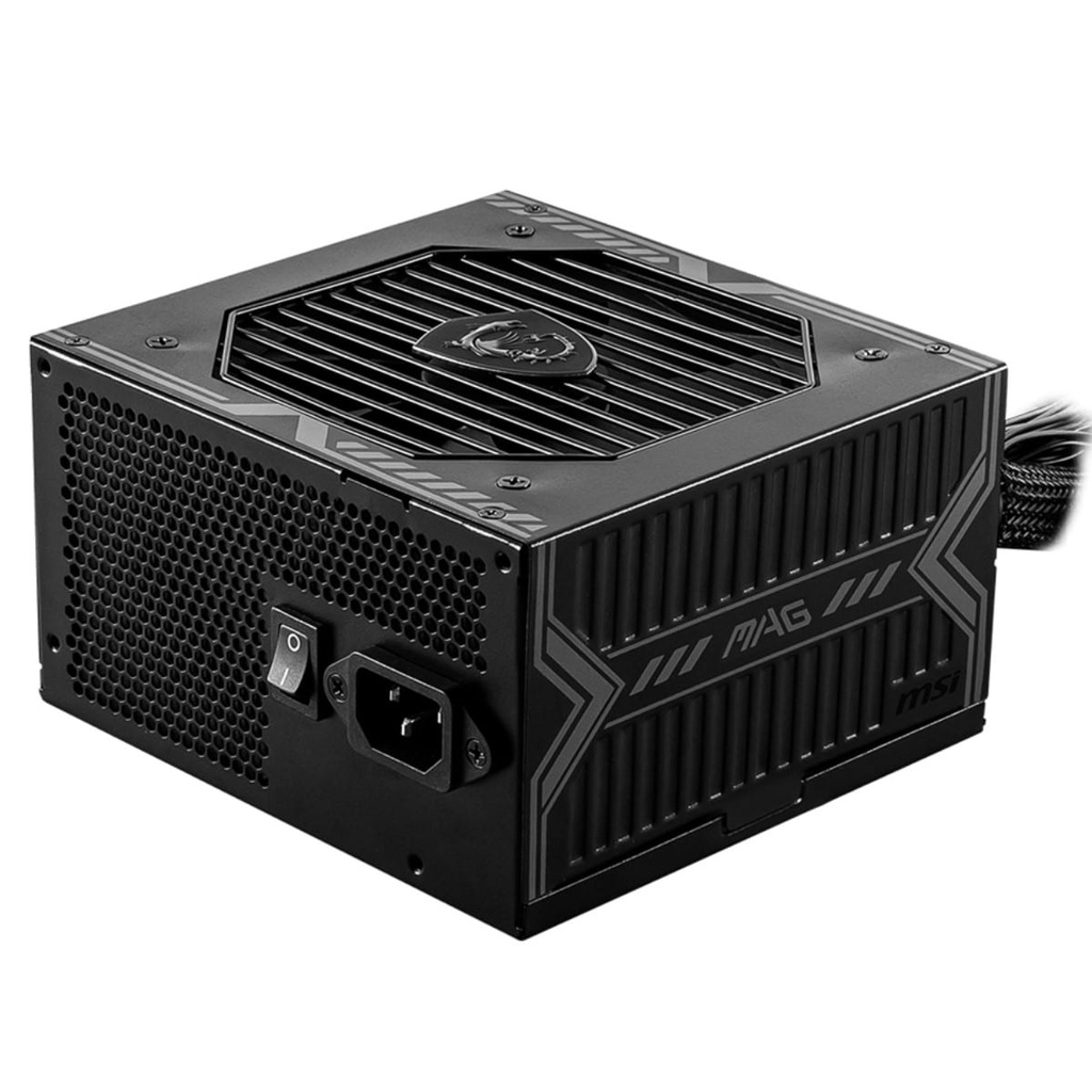 Fuente de Poder MSI MAG A650BN 80 PLUS Bronze, 24-pin ATX, 120mm, 650W pue