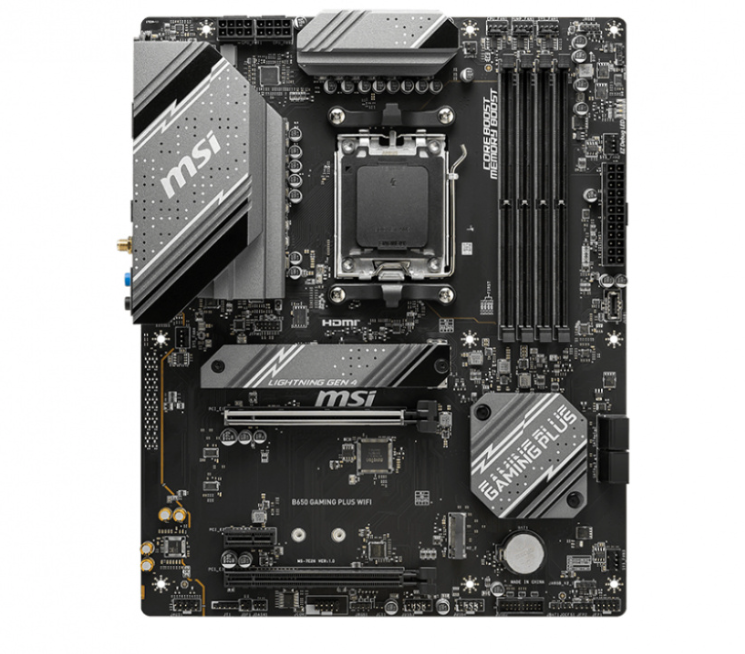 MB MSI B650 AMD S-AM5 DDR5 PCIE 4.0/HDMI/4XUSB 2.0/M.2/ATX/GAMA MEDIA /GAMER/RGB (pue)