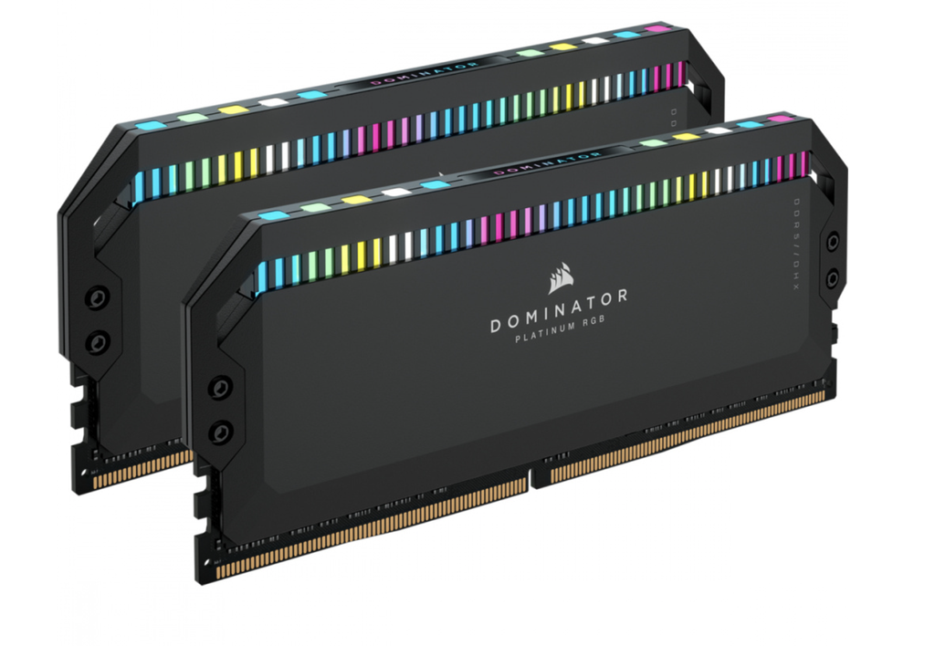 MEMORIA RAM CORSAIR DDR5 DOMINATOR PLATINUM RGB 32GB (2X16GB) 6000MT/S CL36  BLACK