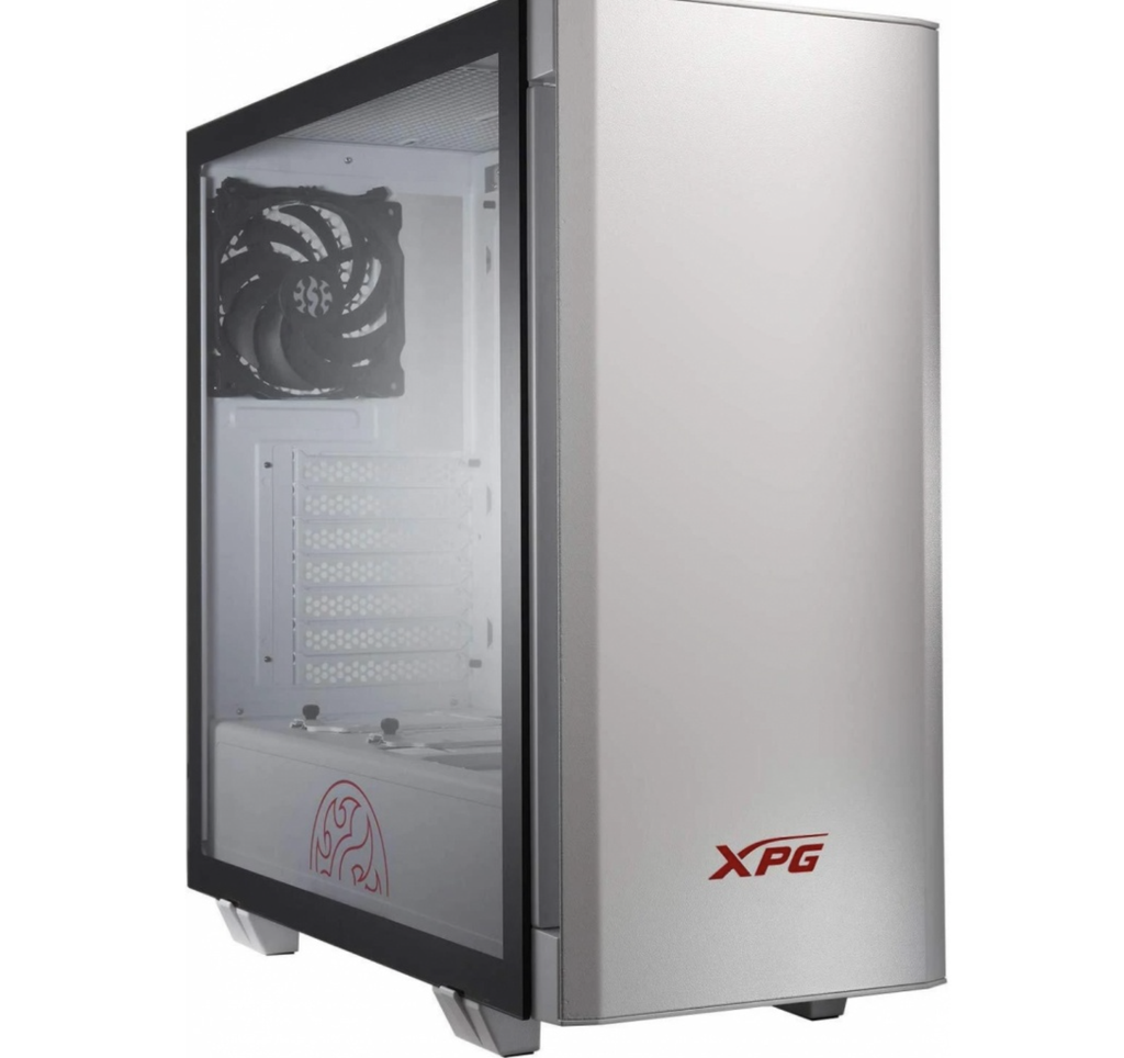 GABINETE XPG INVADER MEDIA TORRE MINI ITX MICRO ATX Y ATX CRISTAL TEMPLADO BLANCO (INVADER-WHCWW)
