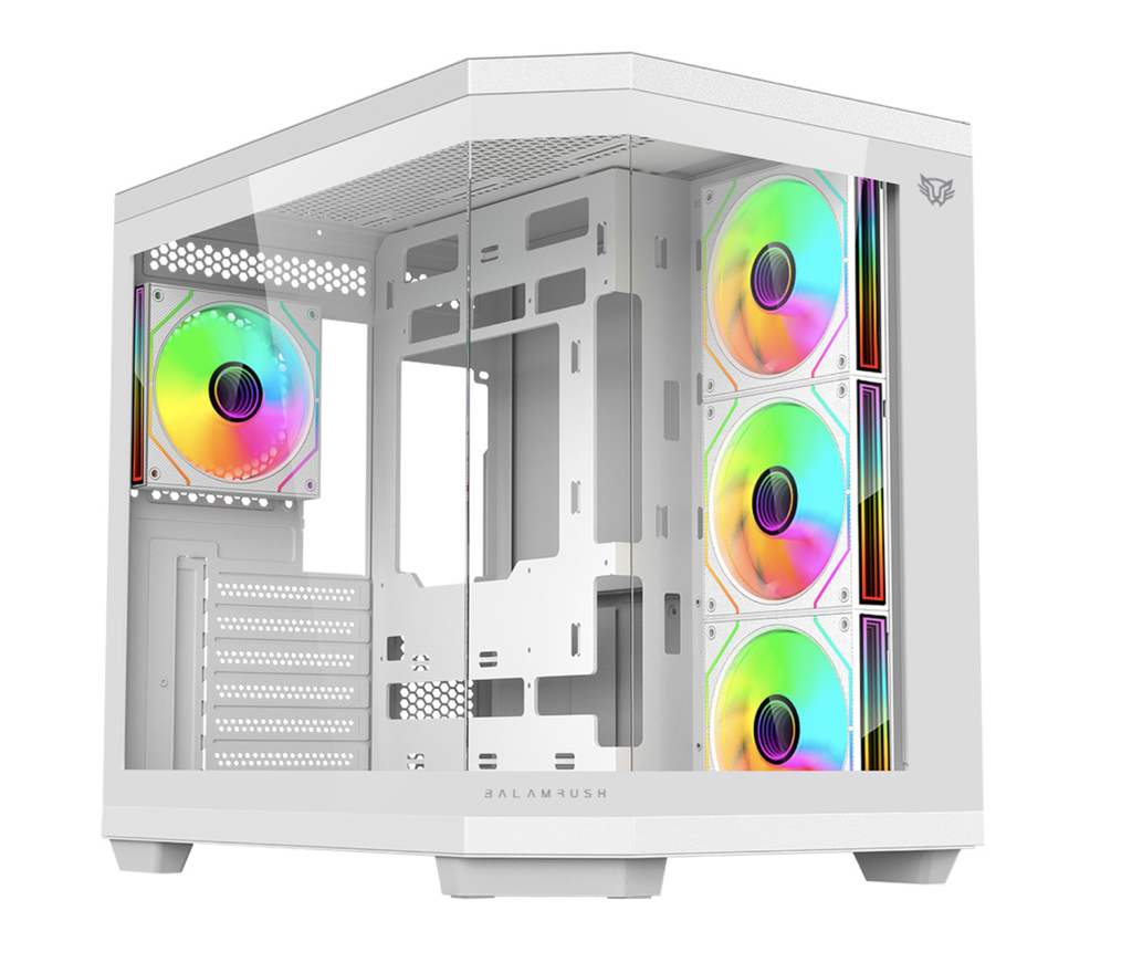 GABINETE GAMER BALAM RUSH TANK MASTER 9600TB / MEDIA TORRE / ATX - MICRO ATX - ITX / PANELES