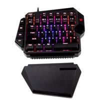 TECLADO GAMER BALAM RUSH DOMINATE GK540 / ALAMBRICO USB / ILUMINACION RGB / MULTIMEDIA / MECANICO A
