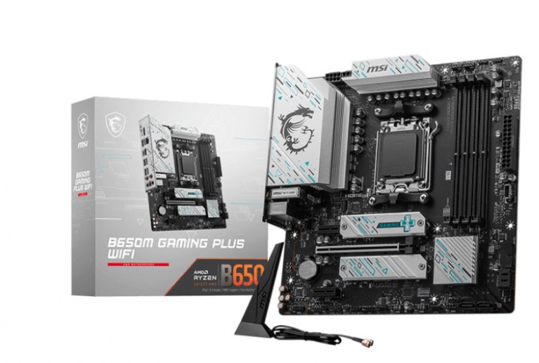 Tarjeta Madre MSI Micro-ATX B650M GAMING PLUS WIFI, S-AM5, AMD B650, HDMI, 256GB DDR5 para AMD pue