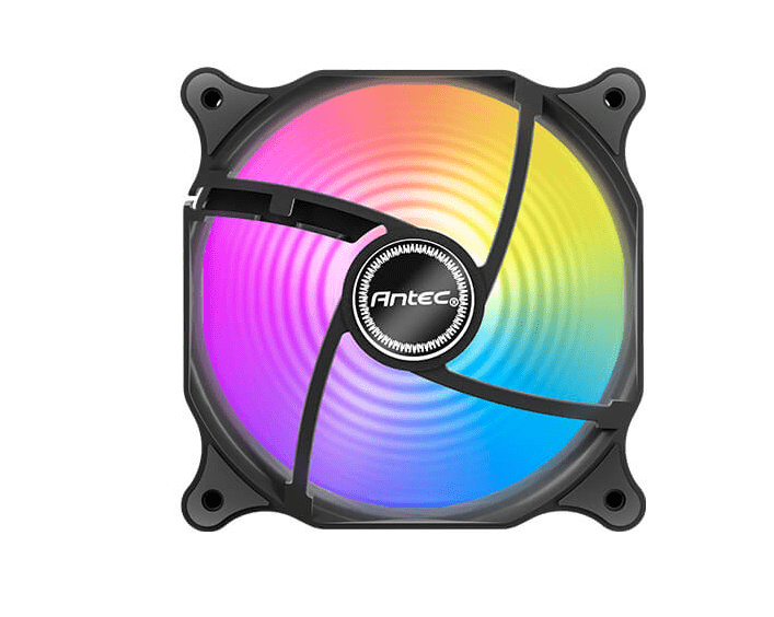 Ventilador Antec F12 RACING ARGB, 120mm, 1500RPM, ARGB, Negro - 3 Piezas pue