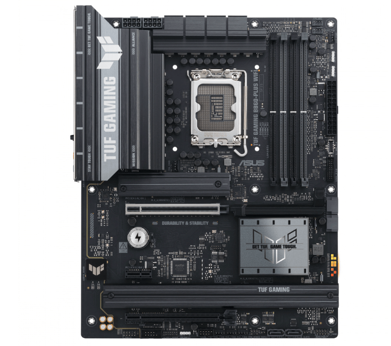 ASUS MB INTEL LGA 1851 B860 4DDR5 DISPLAY PORT HDMI TIPE C PCIE TUF GAMING B860-PLUS WIFI