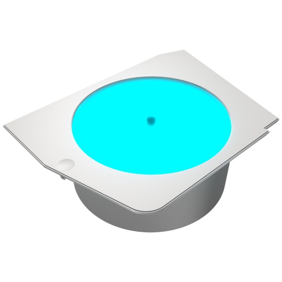 Plataforma Giratoria Luminosa Cougar  Fv270 White