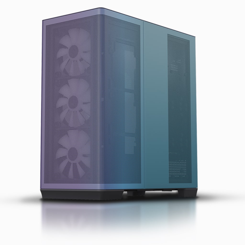 GABINETE GAMER APNX C1 CHROMA FLAIR ATX, 3X3.5", 3X2.5", 2 USB 3.2, 1 USB-C,