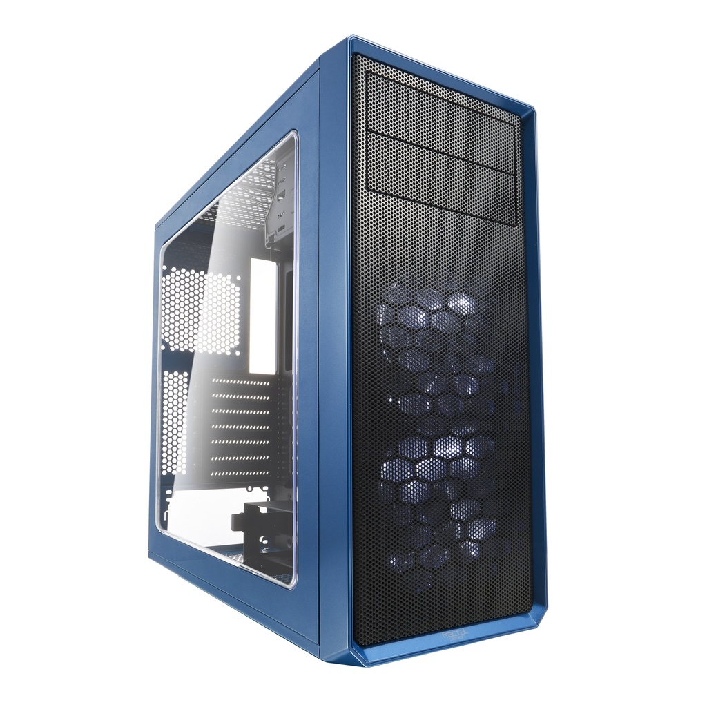 GABINETE GAMER FRACTAL DESIGN FOCUS G BLUE ,ATX 2x3.5",3x2.5",2x5.25",USB3.0,USB2.0