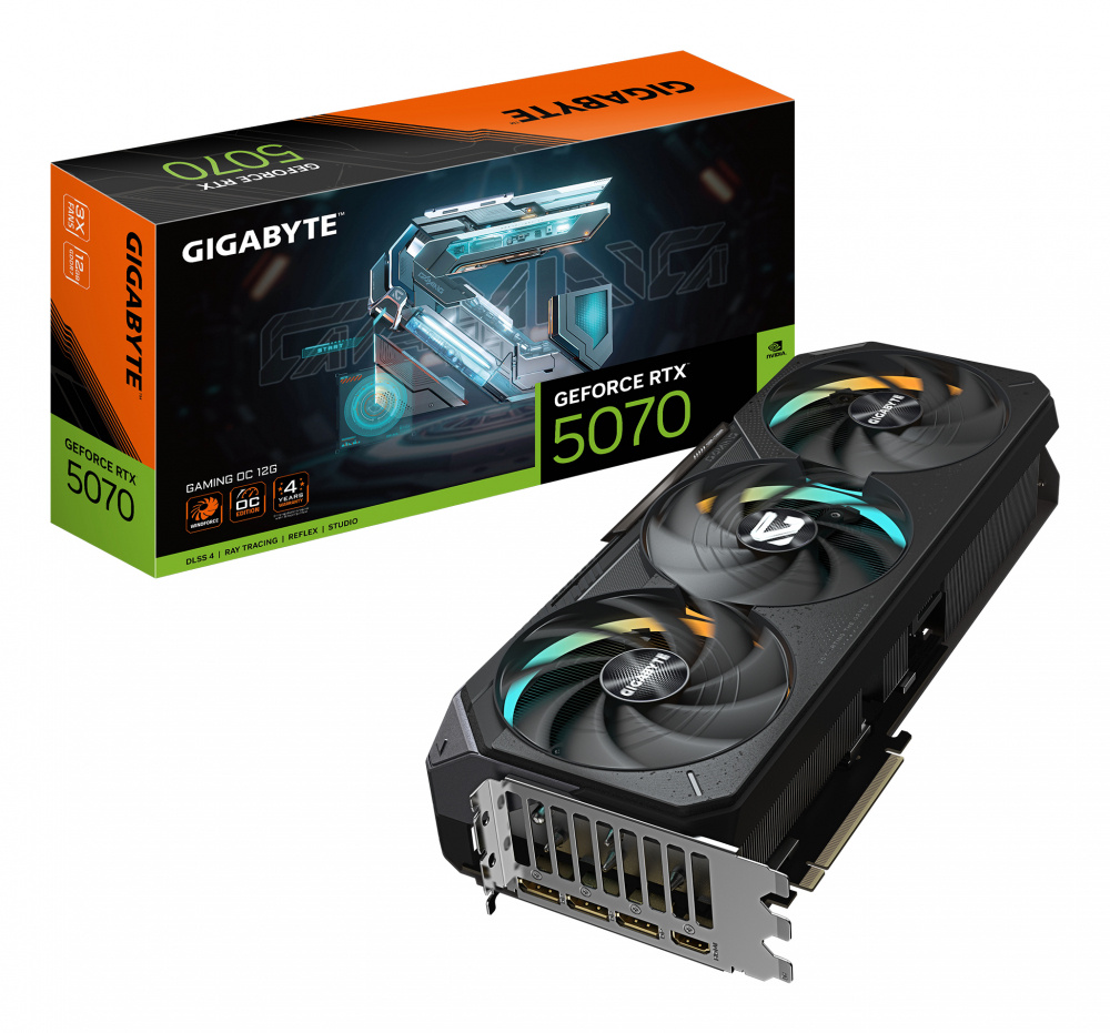 Tarjeta De Video Gigabyte Gv-n507tgaming Oc-16gd / Rtx 5070 Ti / Vram 16gb / Gddr7 / Pcie 5.0/