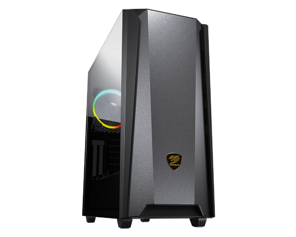 Gabinete Cougar Mx660 Iron Rgb Dark Negro Eatx