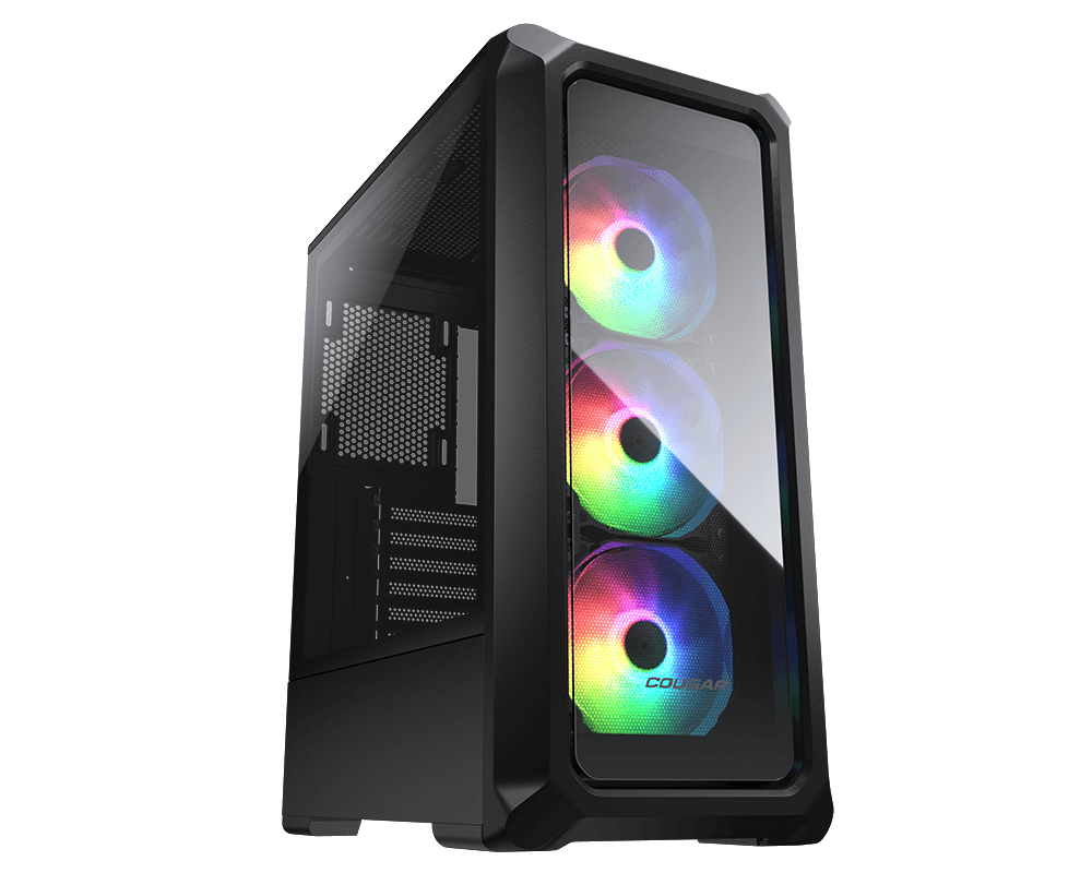 Gabinete Cougar Archon 2 Negro Rgb Crist Temp Atx