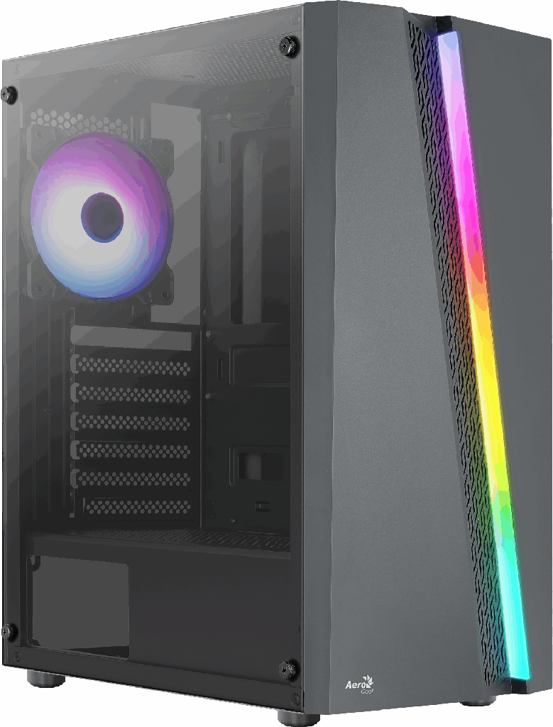 Gabinete Aerocool Blade Negro, Rgb, Atx