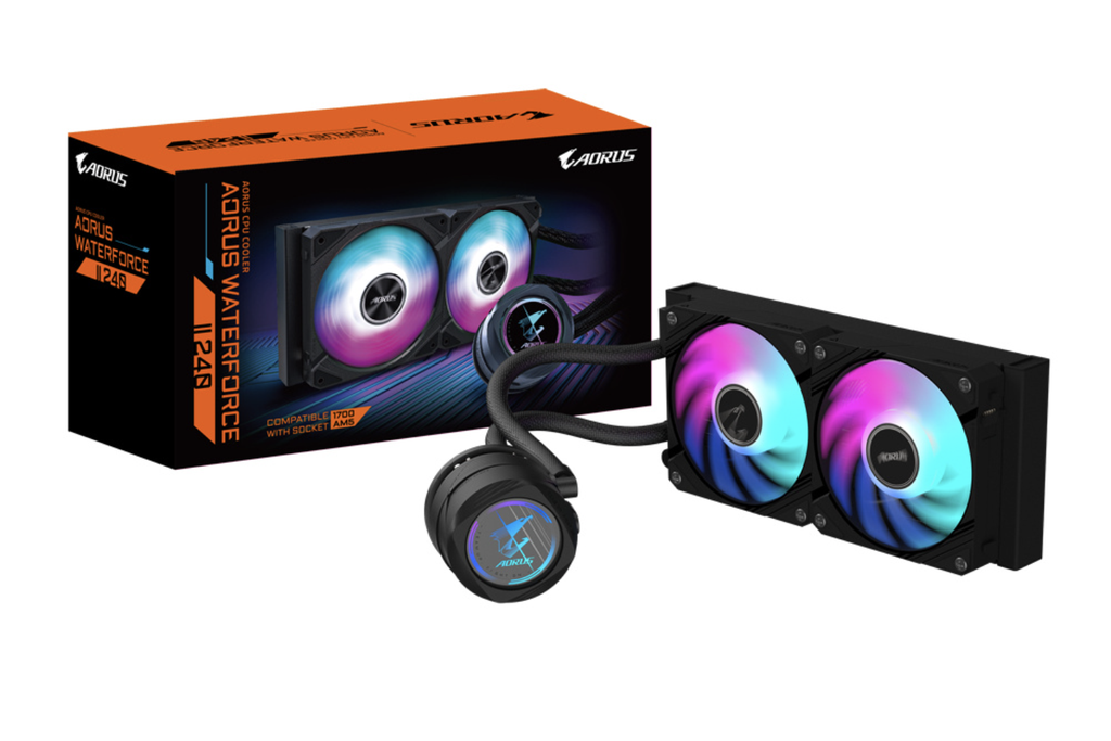 Disipador Liquido Gigabyte Gp-aorus Waterforce Ii 240 / 240 Mm / Intel 115x, 1200, 1700, 1851 / Amd