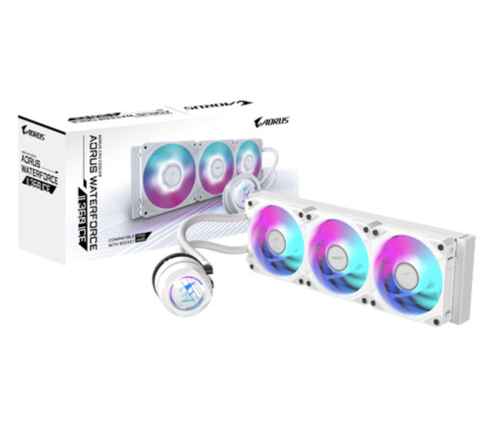 Disipador De Enfriamiento Liquido Gigabyte Gp-aorus Waterforce Ii 360i / 360mm / Intel 115x, 1200,
