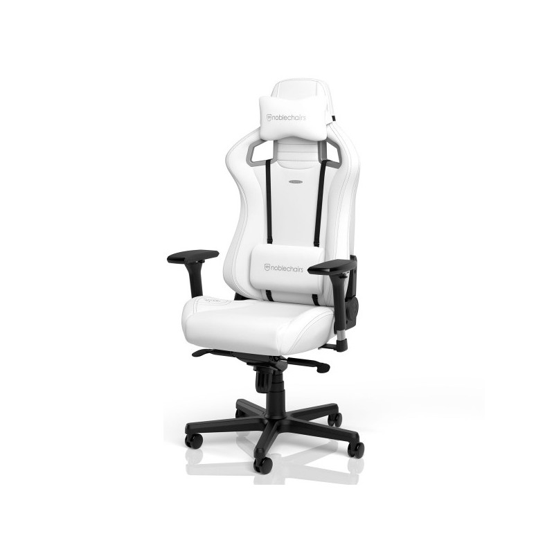 Silla Noblechairs Epic Edition White Cuero Sintetico 120kg