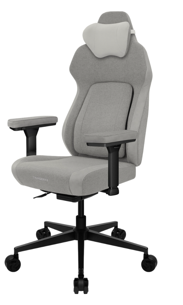 Silla Thunder X3 Core Smart Loft Espuma De Latex 125 Kg Light Grey