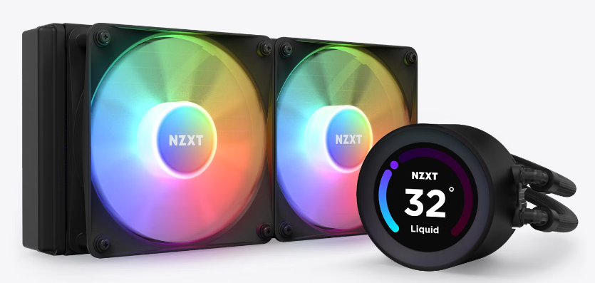 Enfriamiento Liquido Nzxt Kraken Elite Rgb 240mm V2 Negro