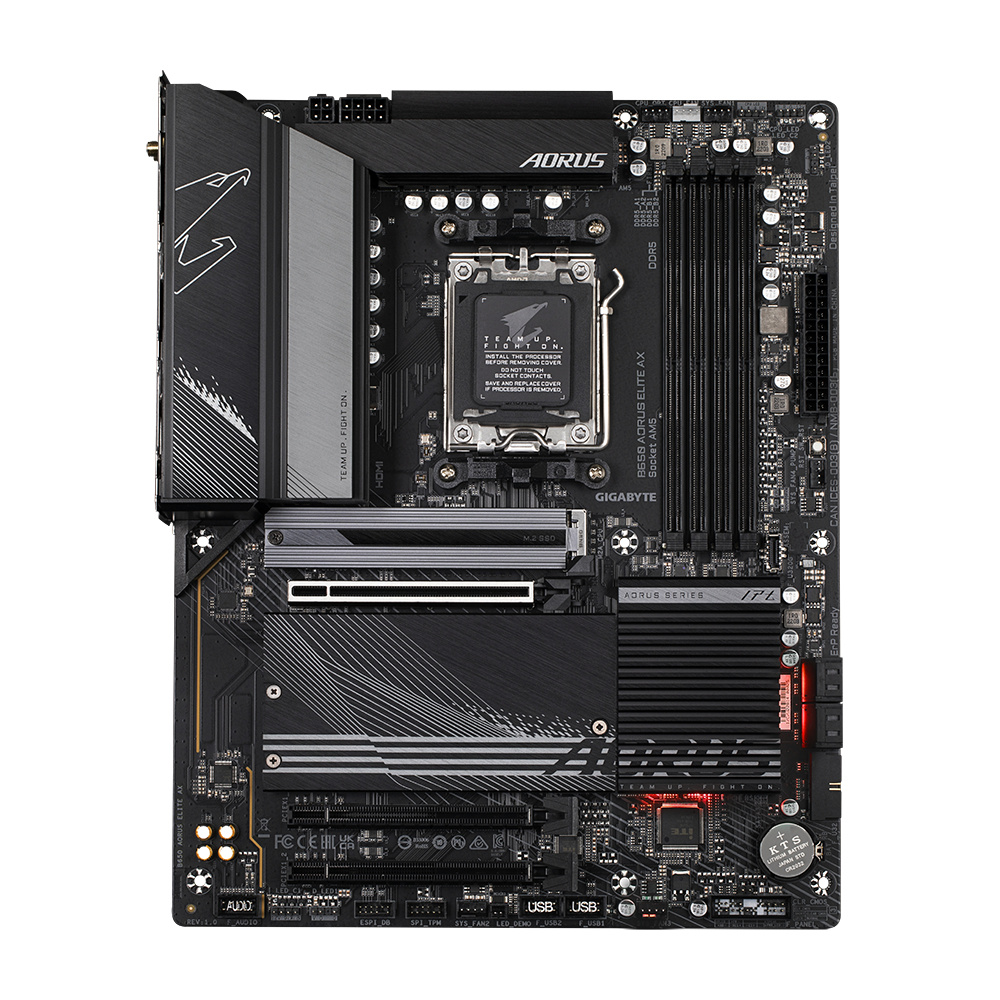 Tarjeta Madre Gigabyte B650 Amd S-am5 Ddr5 Pcie 4.0/hdmi/4xusb 2.0/m.2/atx/gama Media /gamer/rgb