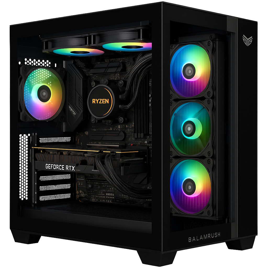 Computadora Flexone AI Pro AMD Ryzen 9 9900x3D 64gb Ddr5 4tb m.2 x870 Fuente 850w 80 Plus WiFi Nvidia RTX 5080 16gb Windows 11 Pro+Soporte+Capacitacion IA